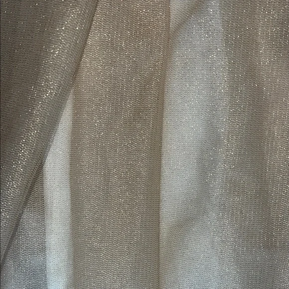 Collection J Crew Cream Midi A-Line Skirt with Ruffles - Picture 4 of 4